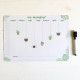 Magnetic planner for the refrigerator FUN ERA “Lesson Schedule” A4 (30x20 cm) (627)