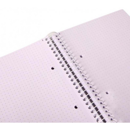 Notebook Herlitz Animal Print Leopard A5 checkered 120 sheets (50036592L)