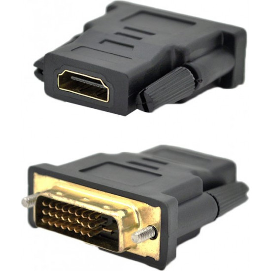 Перехідник Voltronic HDMI (мама)/DVI24+1 (тато), Q100 (2000000002514)