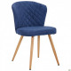 AMF dining chair Enrico beech/sapphire 521366