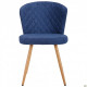 AMF dining chair Enrico beech/sapphire 521366