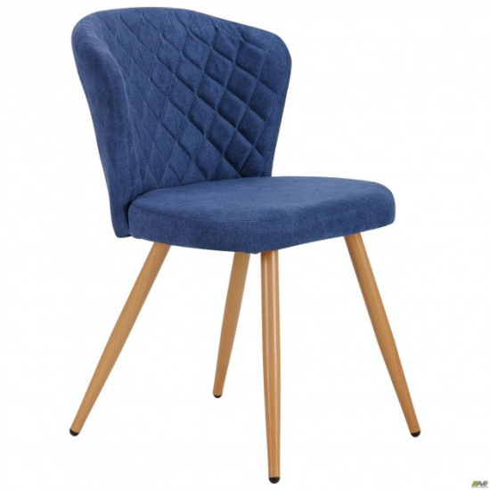 AMF dining chair Enrico beech/sapphire 521366