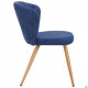 AMF dining chair Enrico beech/sapphire 521366