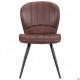 Chair AMF Francis black/cowboy black coffee 545036