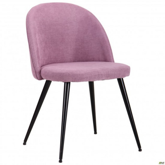 Dining chair AMF Santino black/lilac 521377