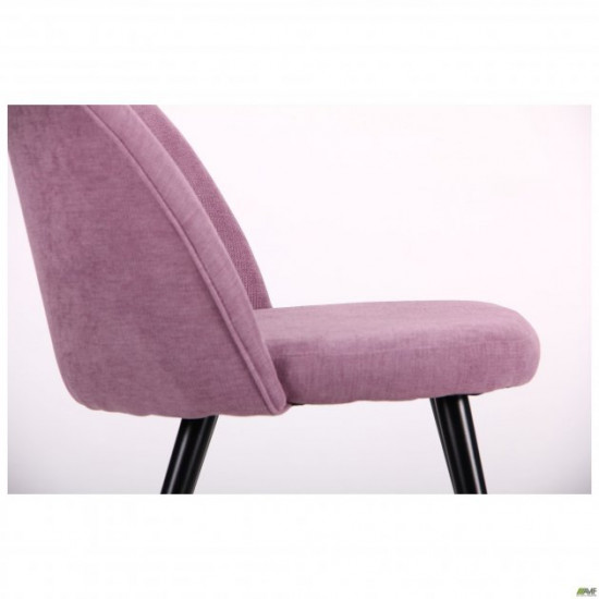 Dining chair AMF Santino black/lilac 521377