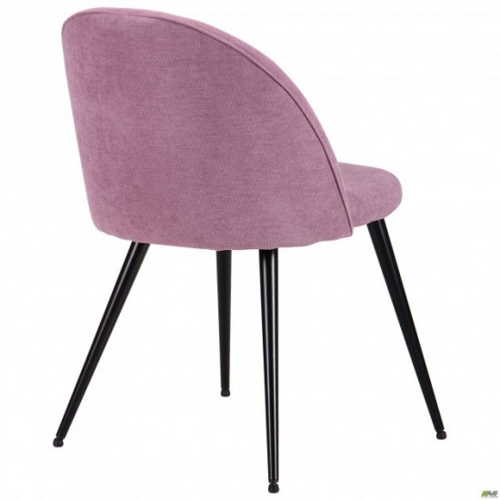 Dining chair AMF Santino black/lilac 521377