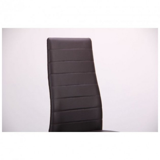 Chair AMF Sicily black/dark chocolate 521446