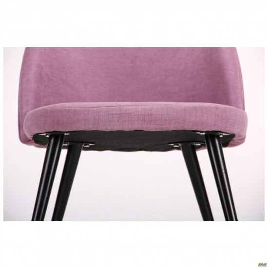 Dining chair AMF Santino black/lilac 521377