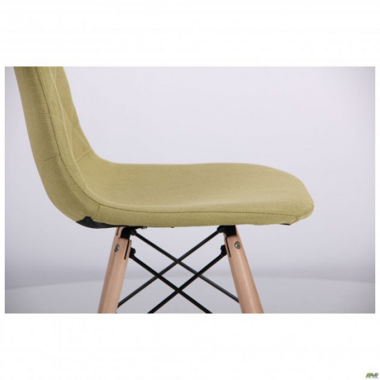 AMF dining chair Lorenzo beech/light olive 521362