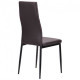 Chair AMF Sicily black/dark chocolate 521446