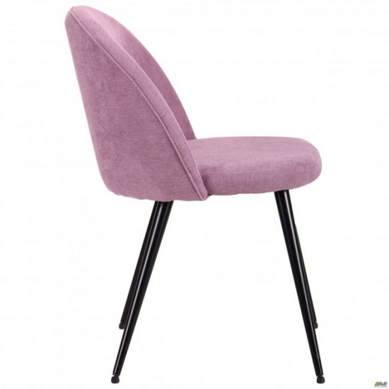 Dining chair AMF Santino black/lilac 521377