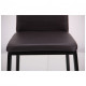 Chair AMF Sicily black/dark chocolate 521446