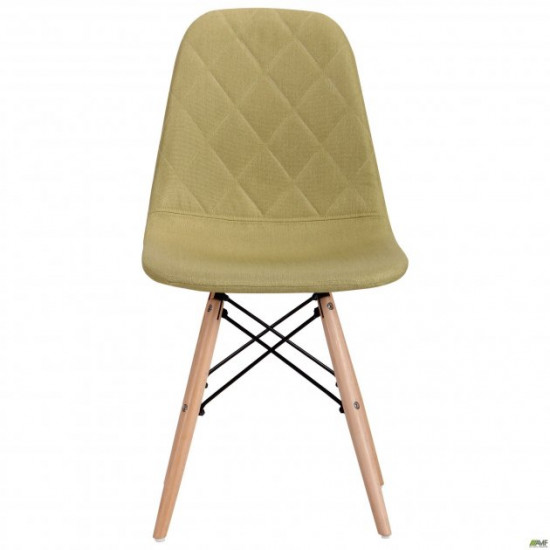 AMF dining chair Lorenzo beech/light olive 521362