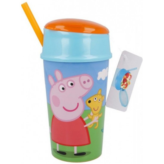  Стакан Stor Peppa Pig, Snack Tumbler 400 ml