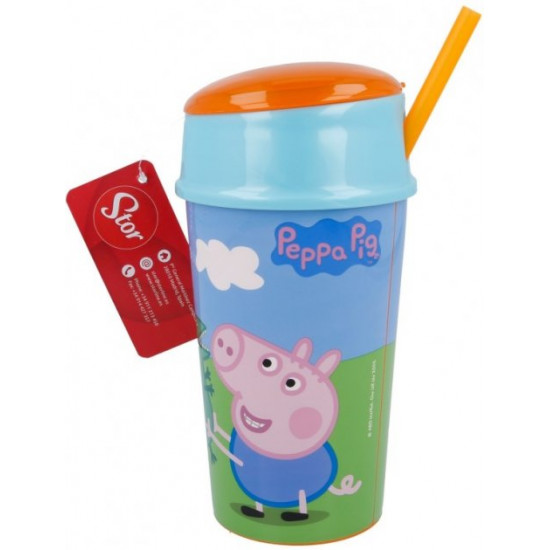  Стакан Stor Peppa Pig, Snack Tumbler 400 ml