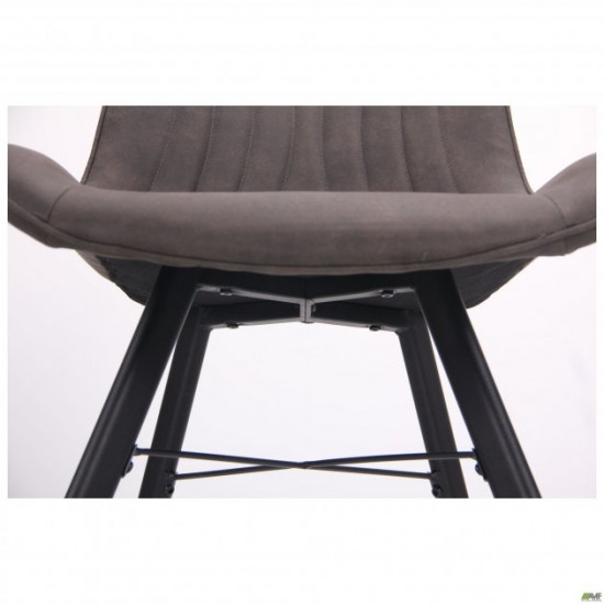 AMF dining chair Hazer black/cowboy basalt brown 545787