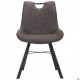 AMF dining chair Hazer black/cowboy basalt brown 545787