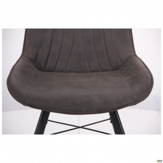 AMF dining chair Hazer black/cowboy basalt brown 545787