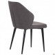 Dining chair AMF Michigan black/nubuck basalt 545119