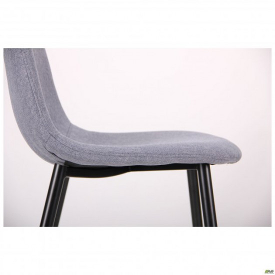 Chair AMF Lucia black/gray denim 521452