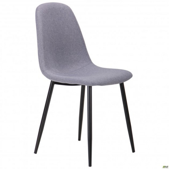 Chair AMF Lucia black/gray denim 521452