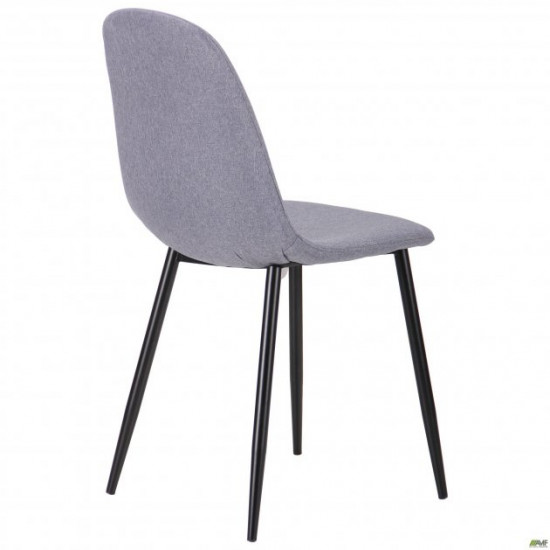 Chair AMF Lucia black/gray denim 521452