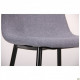 Chair AMF Lucia black/gray denim 521452