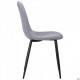 Chair AMF Lucia black/gray denim 521452