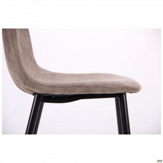 Chair AMF Lucia black/cowboy mocha 545042