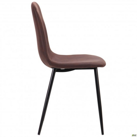 Chair AMF Lucia black/cowboy espresso 545041