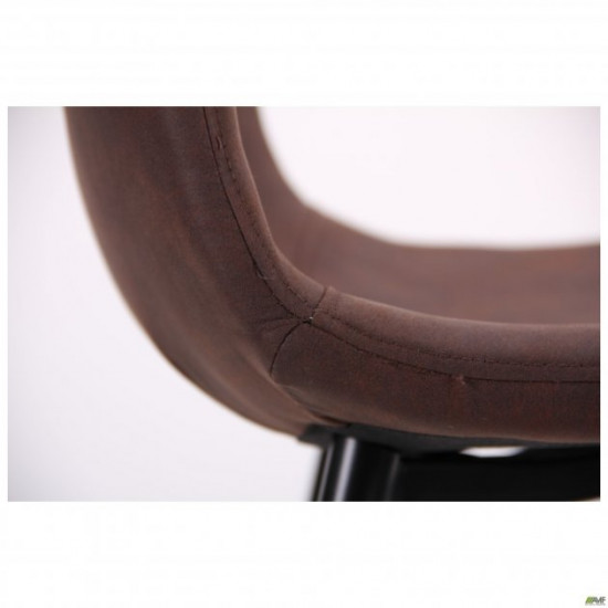 Chair AMF Lucia black/cowboy espresso 545041