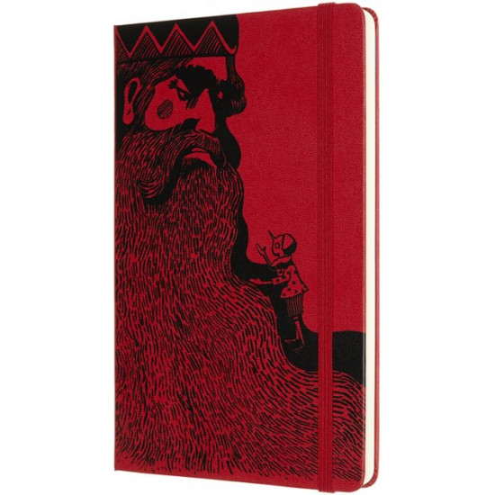 Notebook Moleskine Pinocchio 13 x 21 cm 240 pages unlined Red (8056420853674)