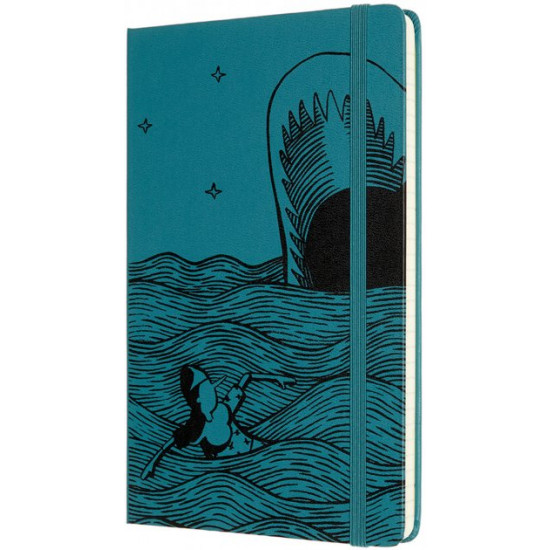 Notebook Moleskine Pinocchio 13 x 21 cm 240 lined pages Sage (8056420853650)