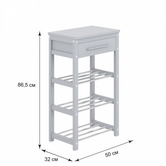 Hallway furniture Fenster Cherry Light gray