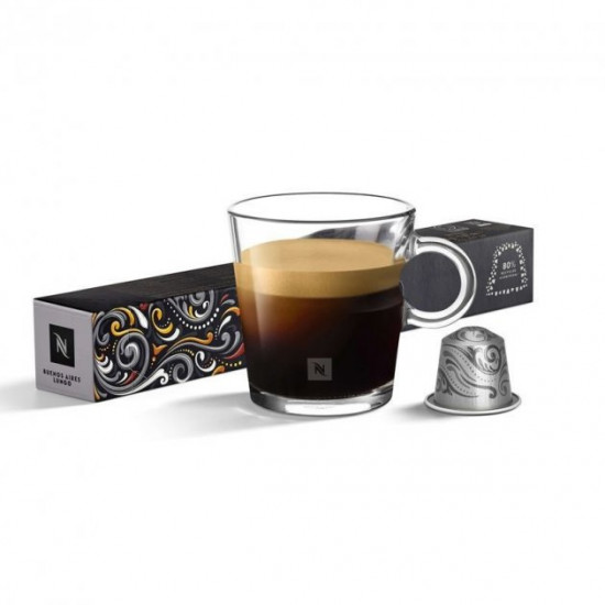 Кава в капсулах Buenos Aires Lungo оригінальні Nespresso - 10шт