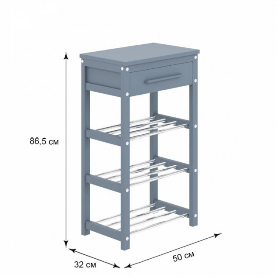 Hallway furniture Fenster Cherry Gray