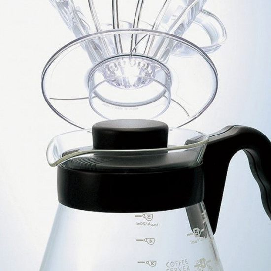 Branded brewer Hario VCS-02B for coffee and tea, 700 ml