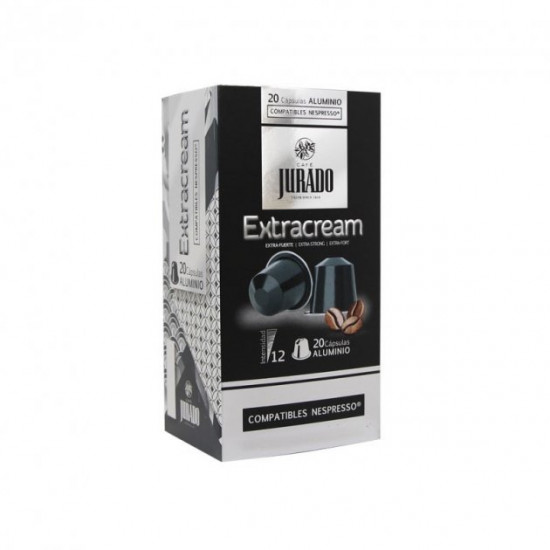 Nespresso capsules Extra strong Aluminio No. 12 (20 capsules)