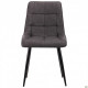 Dining chair AMF Arkansas black/nubuck basalt 545125