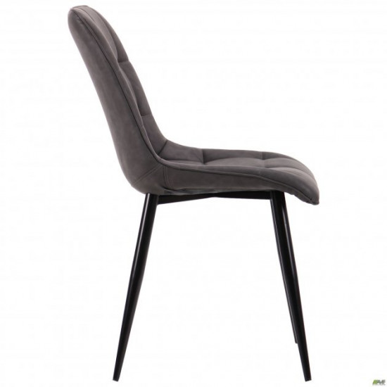 Dining chair AMF Arkansas black/nubuck basalt 545125