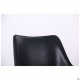 Барний AMF стілець Blanc black leather 546923