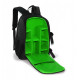 Photo backpack Indepman DL-B208 Black with green lining (mrk7455)