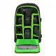 Photo backpack Indepman DL-B208 Black with green lining (mrk7455)