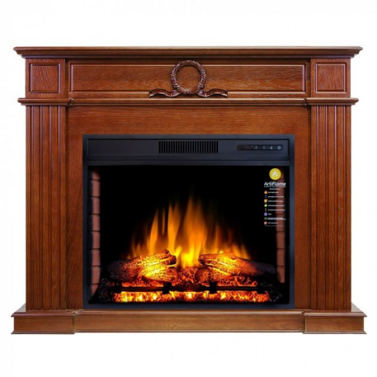 Electric fireplace with portal ArtiFlame NEOCLASSIC AF28S NUT (with sound)