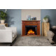 Electric fireplace with portal ArtiFlame NEOCLASSIC AF28S NUT (with sound)