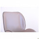 AMF dining chair Doris gold/PU creamy white 547062