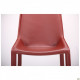 Chair AMF Tuscan red beans leather 545652