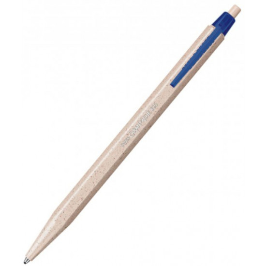 Ballpoint pen Caran d'Ache 825 Eco Beige/Refill 1 mm Blue (7630002344722)