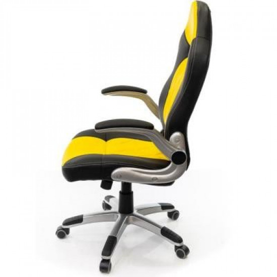 Gaming chair Aklas Forsazh-8 PL TILT Yellow (10923)